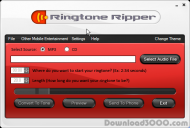 Ringtone Ripper screenshot